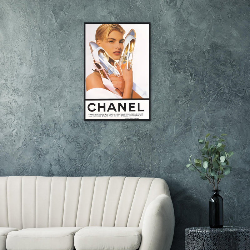 Chanel Vintage Poster Ad