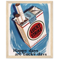 Lucky Strike Vintage Poster - Happy Days