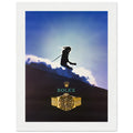 Rolex Skiing Vintage Poster Ad