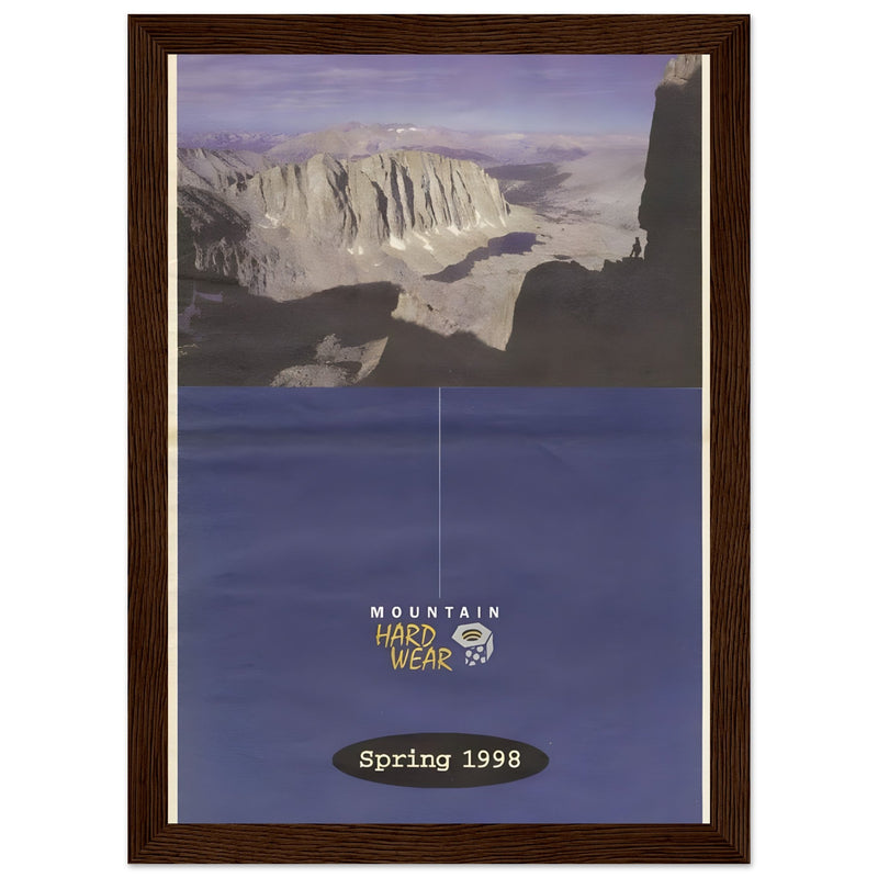 Mountain Hardwear Spring 1998 Vintage Poster