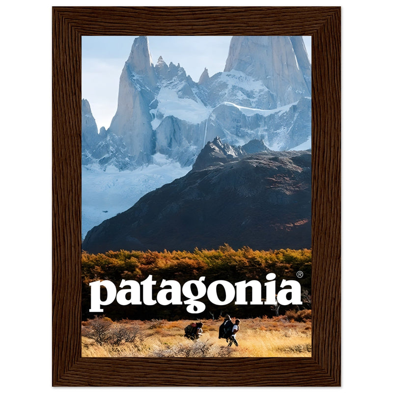 Patagonia Hikers Vintage Poster Ad