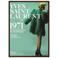 YSL 1971 Vintage Poster
