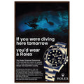 Rolex Oyster Perpetual Vintage Poster - Premium Matte
