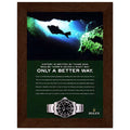 Rolex A Better Way Vintage Poster Ad