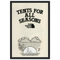 The North Face All Season Vintage Poster