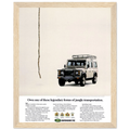 Land Rover Defender Vintage Poster