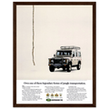 Land Rover Defender Vintage Poster