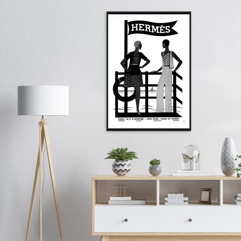 Hermes Flag Vintage Poster Ad