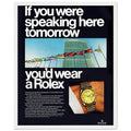Rolex Day-Date UN Vintage Poster Ad