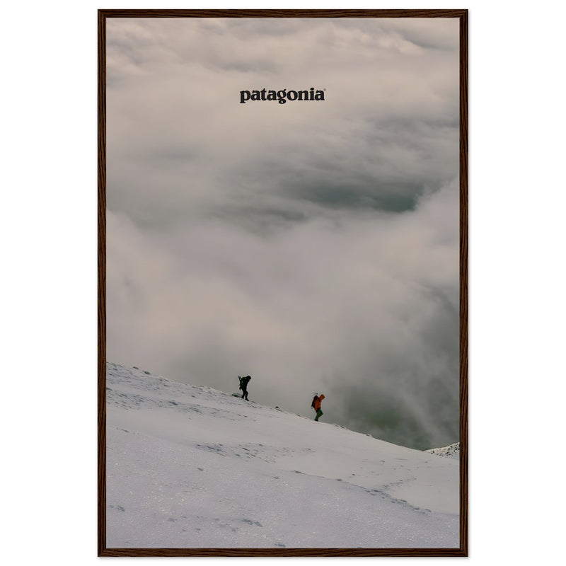 Patagonia Mountain Toppers Vintage Poster Ad