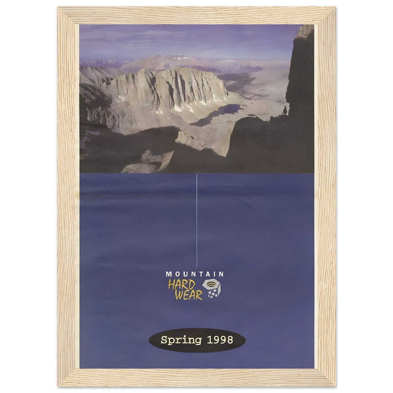 Mountain Hardwear Spring 1998 Vintage Poster