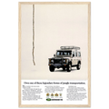 Land Rover Defender Vintage Poster