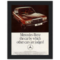 Mercedes Benz Vintage Poster Ad