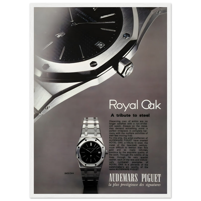 Audemars Piguet Royal Oak Vintage Poster Ad