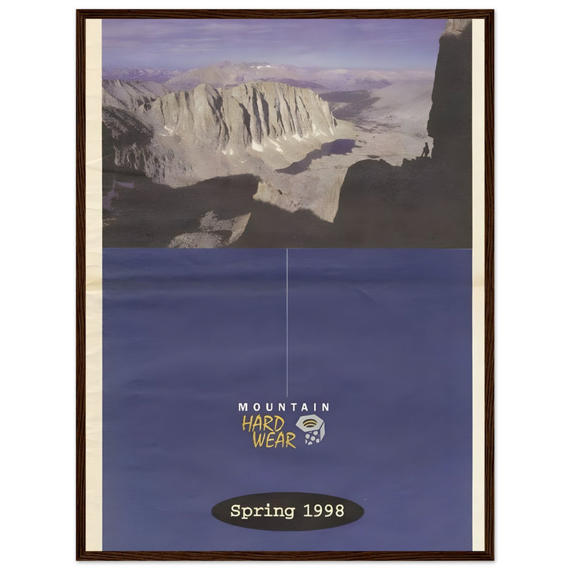 Mountain Hardwear Spring 1998 Vintage Poster