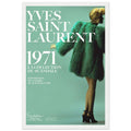 YSL 1971 Vintage Poster