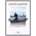 Aston Martin Vintage Poster Ad - 1964 James Bond Goldfinger