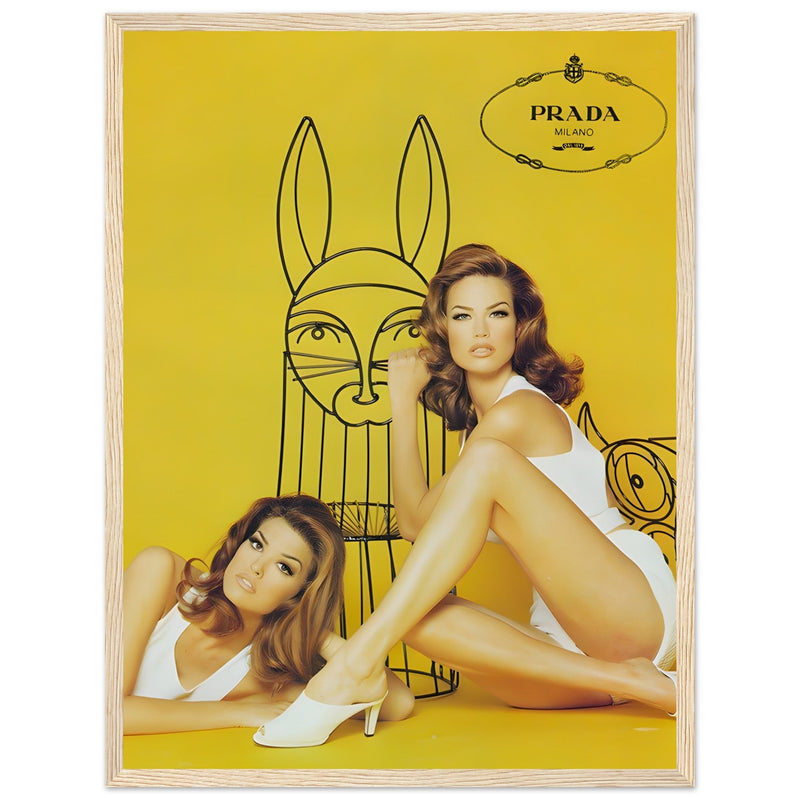 Prada Vintage Poster Ad