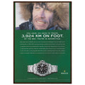 Rolex Explorer Vintage Poster Ad