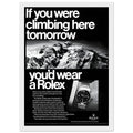Rolex Explorer Everest Vintage Poster Ad