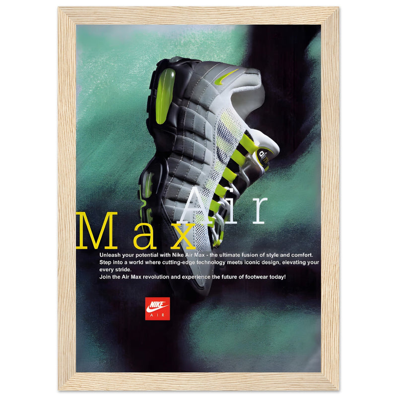Nike Air Max Vintage Poster Ad