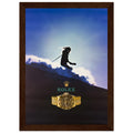Rolex Skiing Vintage Poster Ad