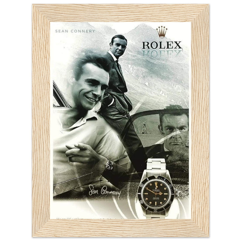 Rolex Sean Connery Vintage Rolex Poster Ad