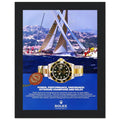 Rolex Submariner Offshore Champions Vintage Poster Ad