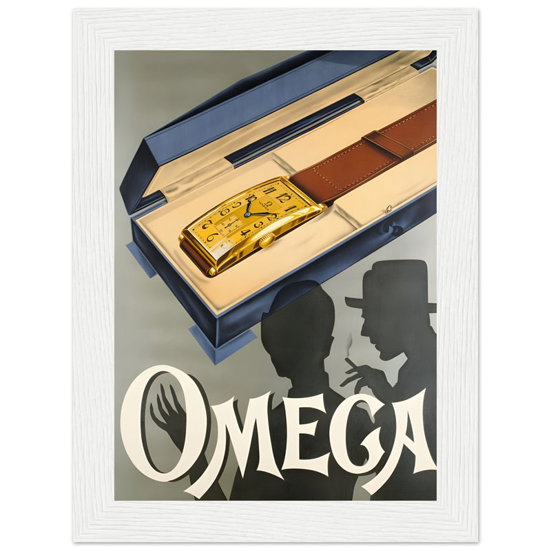 Omega Vintage Poster Ad