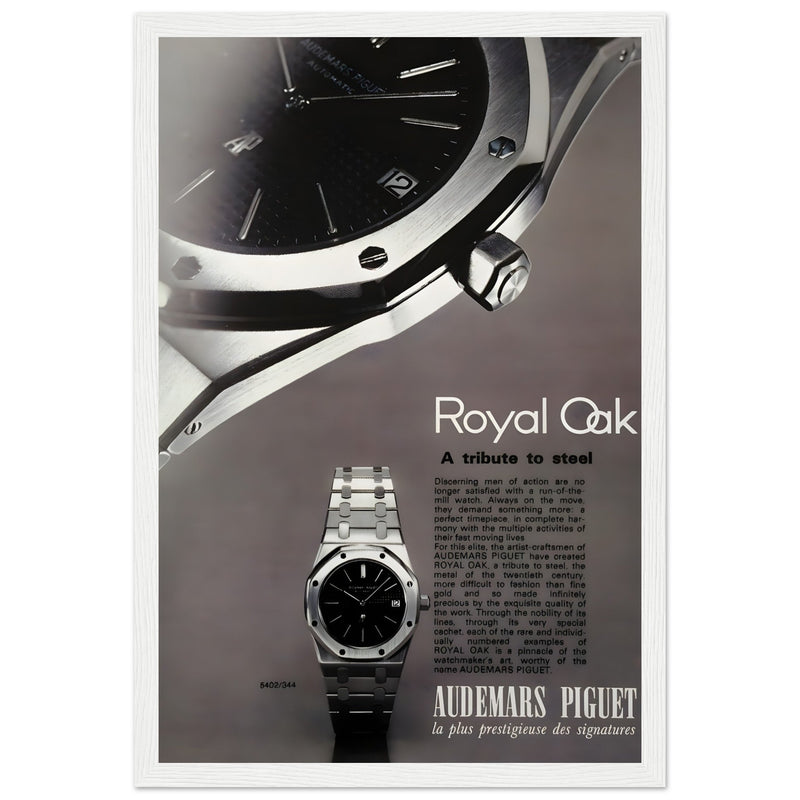 Audemars Piguet Royal Oak Vintage Poster Ad