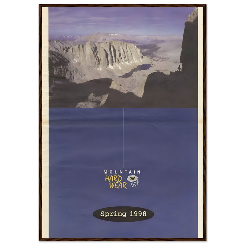 Mountain Hardwear Spring 1998 Vintage Poster