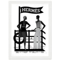 Hermes Flag Vintage Poster Ad