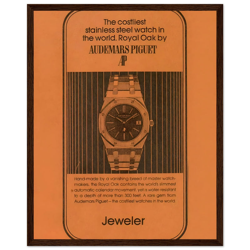 Audemars Piguet Royal Oak Vintage Poster Ad