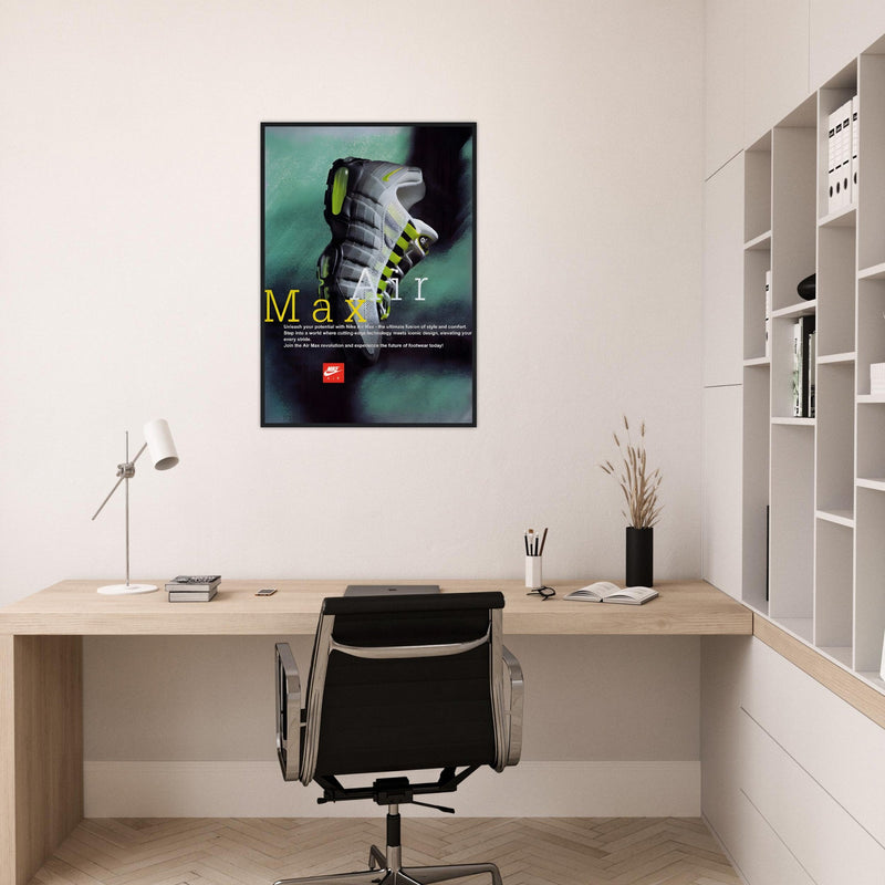 Nike Air Max Vintage Poster Ad
