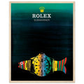 Rolex Submariner Fish Vintage Poster Ad - Premium Matte Paper