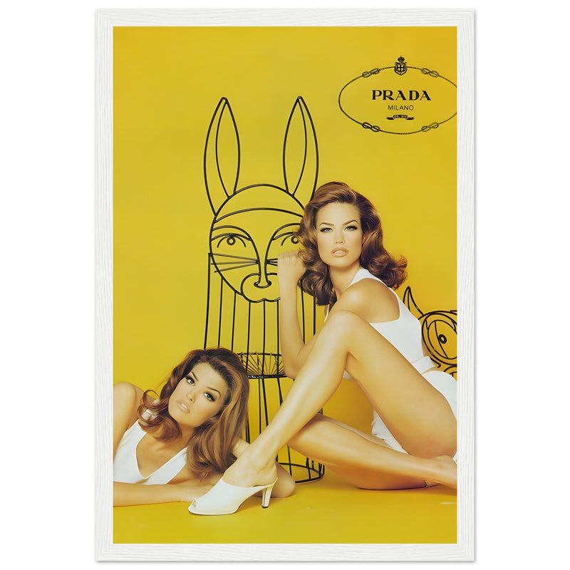 Prada Vintage Poster Ad