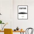Porsche Can You Keep Up Vintage Poster Ad