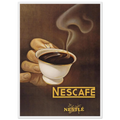 Nestle Nescafe Vintage Poster
