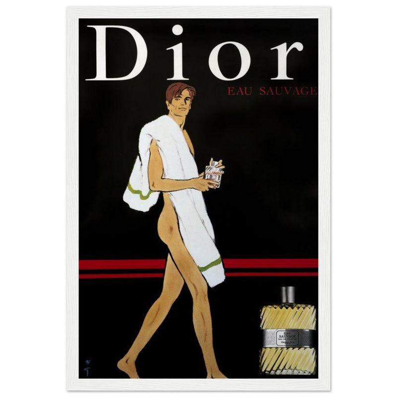 Dior Eau Sauvage Man Vintage Poster Ad