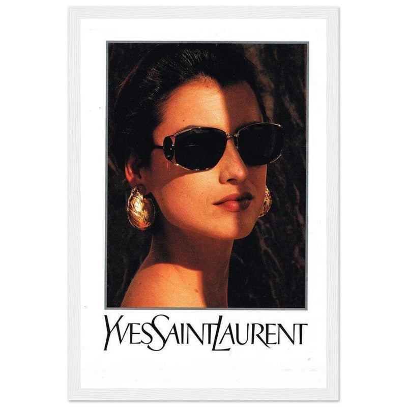 Yves Saint Laurent Vintage Poster