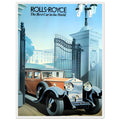 Rolls-Royce Best Car In The World Vintage Poster Ad