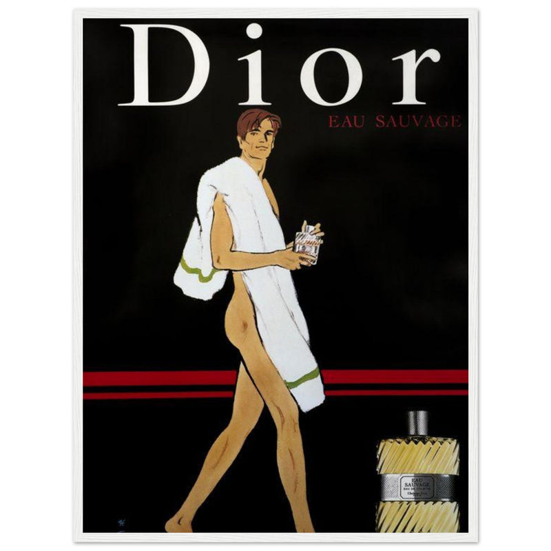 Dior Eau Sauvage Man Vintage Poster Ad
