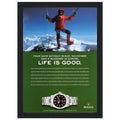 Rolex Life is Good Vintage Poster Ad