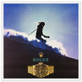 Rolex Skiing Vintage Poster Ad