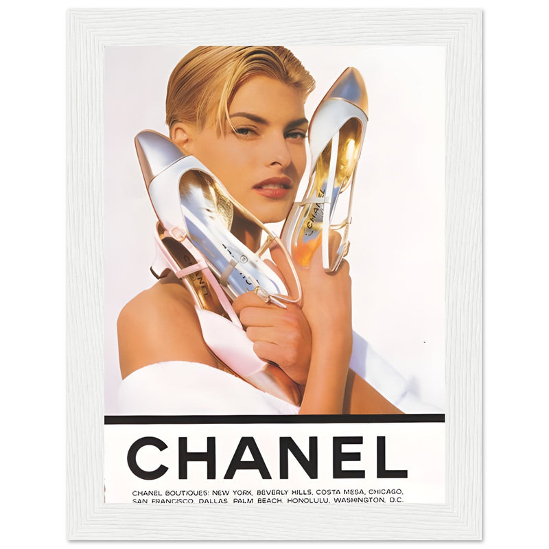 Chanel Vintage Poster Ad