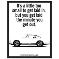 Porsche Vintage Poster  White 911