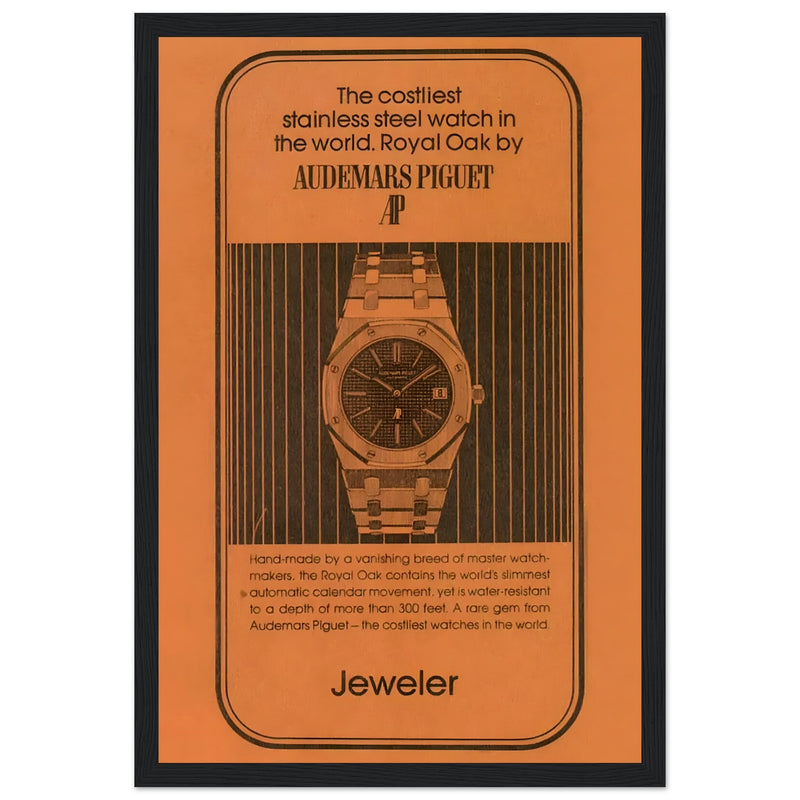 Audemars Piguet Royal Oak Vintage Poster Ad
