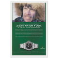 Rolex Explorer Vintage Poster Ad