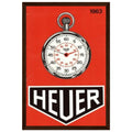 Heuer 1963 Vintage Poster Ad