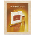 Cartier Luxury Mild Cigarettes Vintage Poster Ad